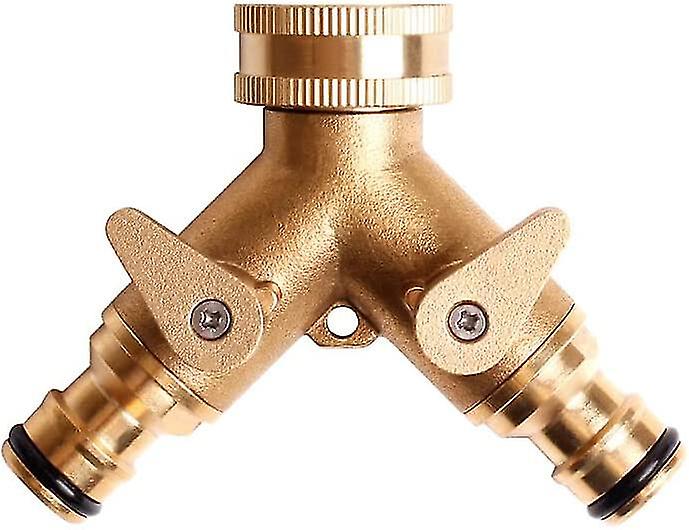 Brass Diverter Fitting 2 Way Garden Hose Diverter