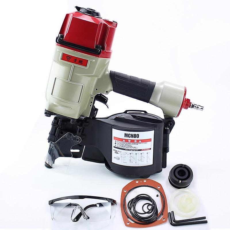 Mcn80 Industrial Pneumatic Coilgun Air Nailer Nail Gun Pneumatic Nailing Gun Air Tool