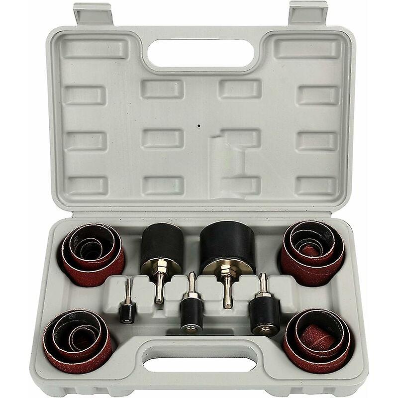 25pcs Sanding Sleeves Rollers Sanding Sandpaper Sleeves 80 Sanding Tips for Abrasive Sander