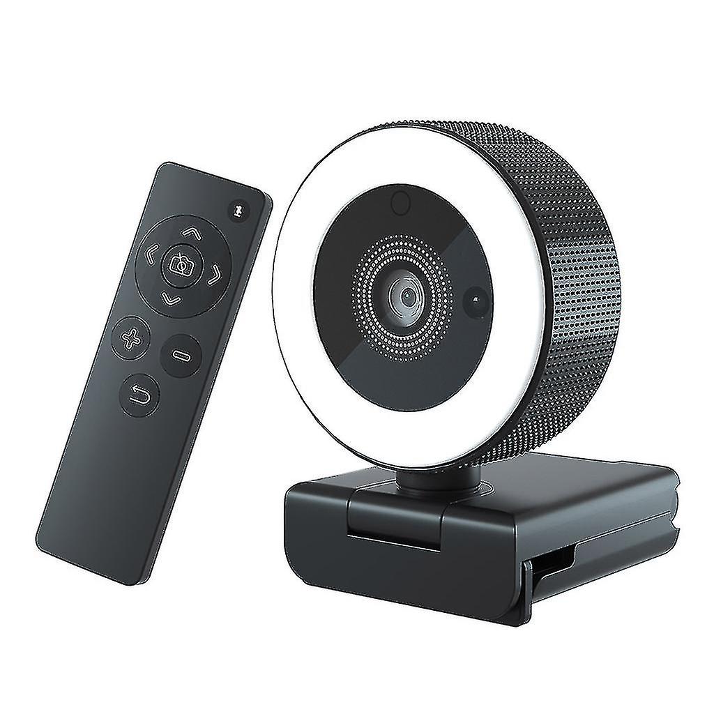 Webcam With Microphone 90 Wide-angle 360 Rotation For Desktop Laptop Computer