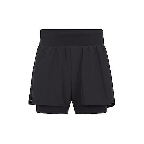 Mountain Warehouse Womens/Ladies Double Layered Running Shorts