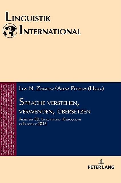 Sprache Verstehen Verwenden Uebersetzen Paperback Book