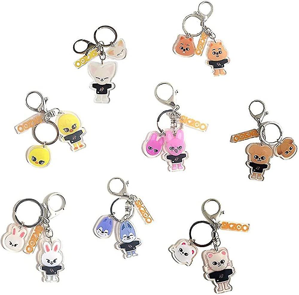 Merchandise Stray Kids Skzoo Key Chain Stary Kids Merch Bag Accessories
