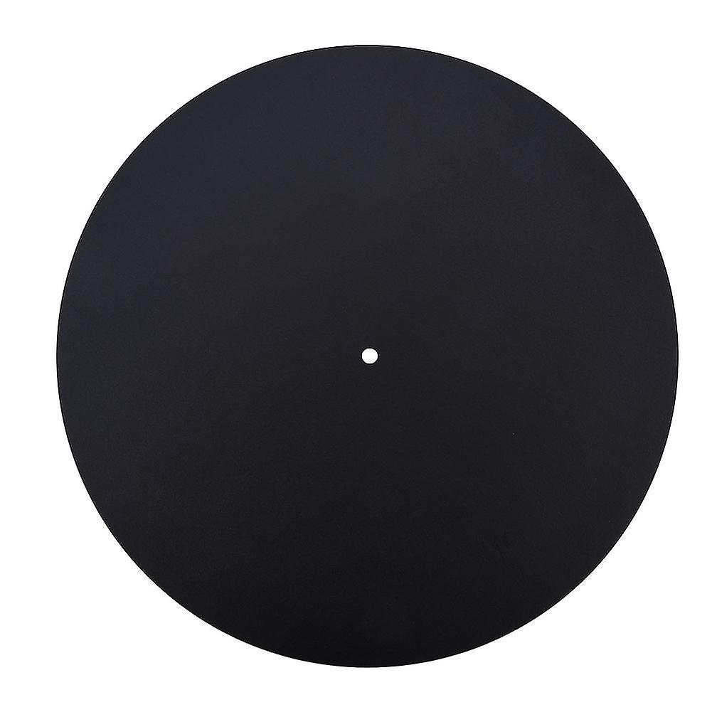 Anti-static, flat and soft vinyl record mat made of genuine leather (1.5 mm)