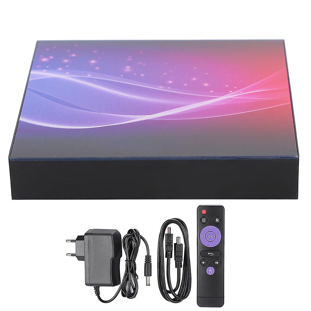 Android 10.0 TV Box with 6K Resolution, 4K HD, 4+32GB, H616 Chip, and EU Power Adapter