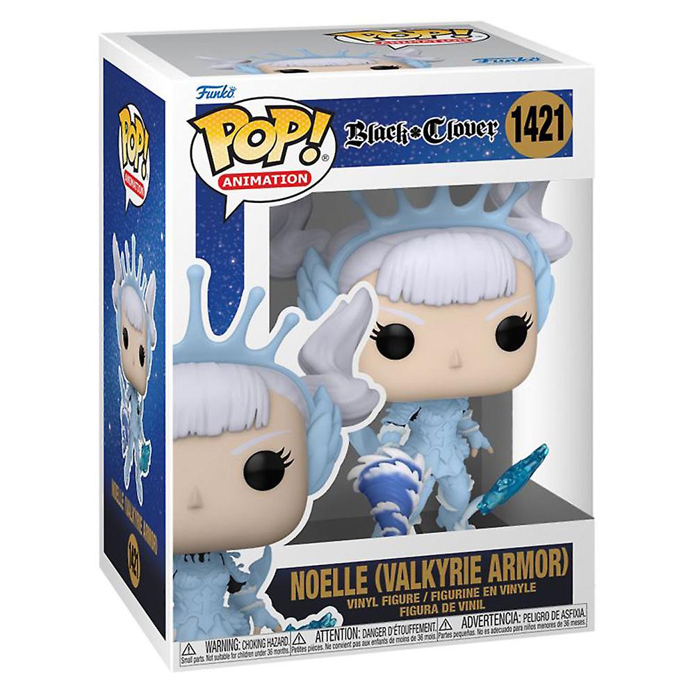 Funko Pop Animation Black Clover Noelle Valkyrie Armor Vinyl Figure Ages 3+