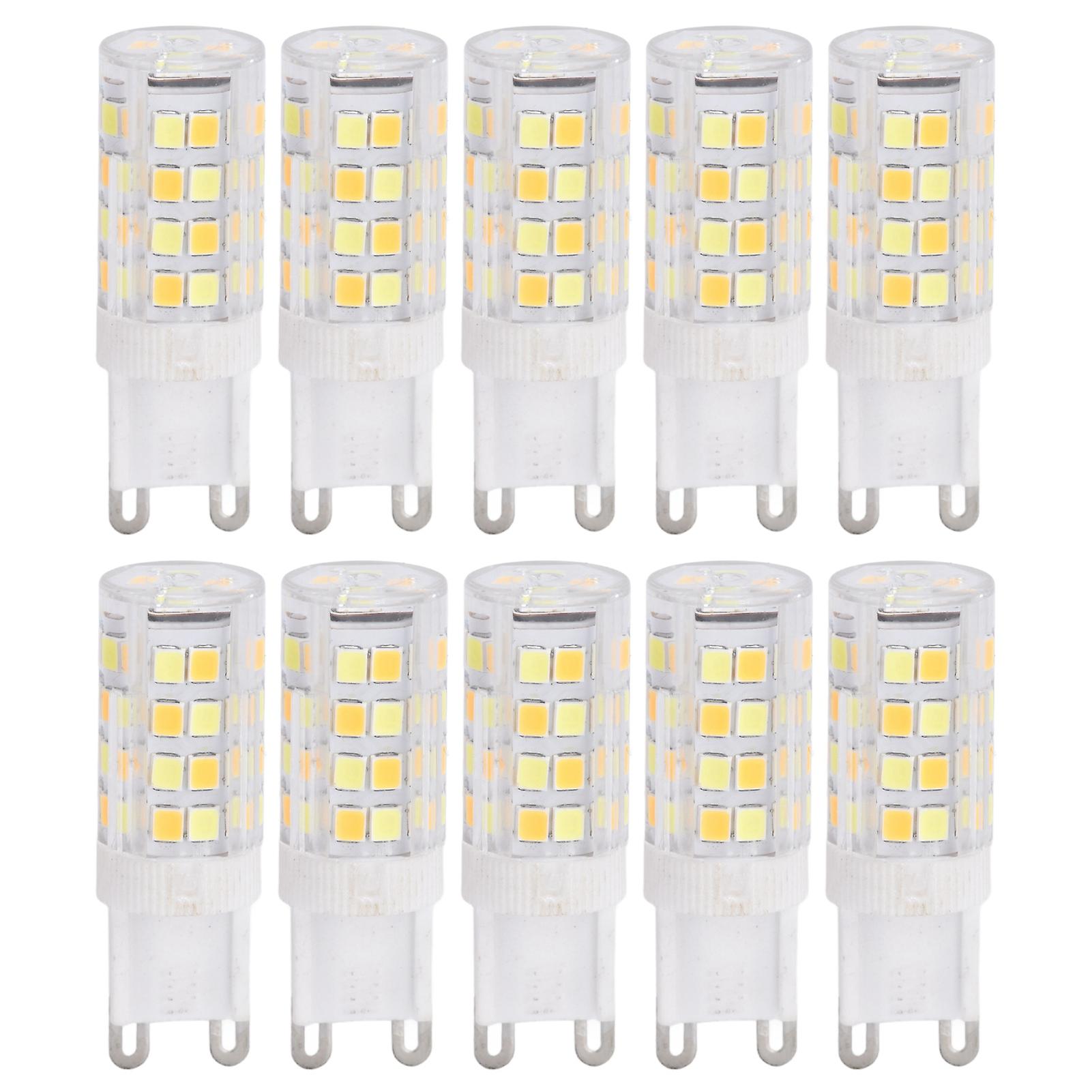 10 Pack G9 LED Bulbs 220V Dimmable Ceramic Halogen Replacement Chandelier Light Bulbs