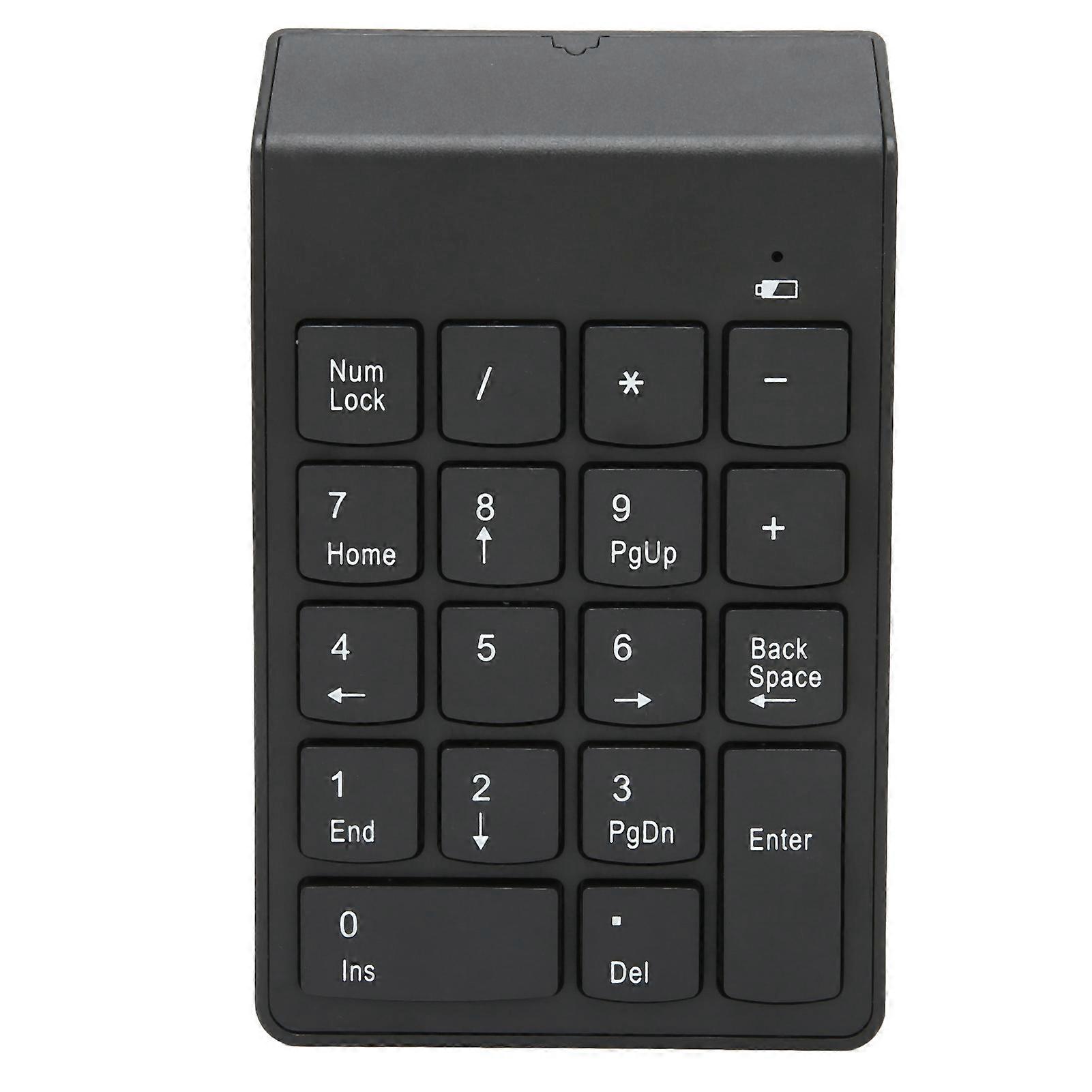 Numeric Keyboard Mini Wireless 18keys 2.4GHz Stable Connection Ergonomic Design Laptop Numpad Numeric Keypad
