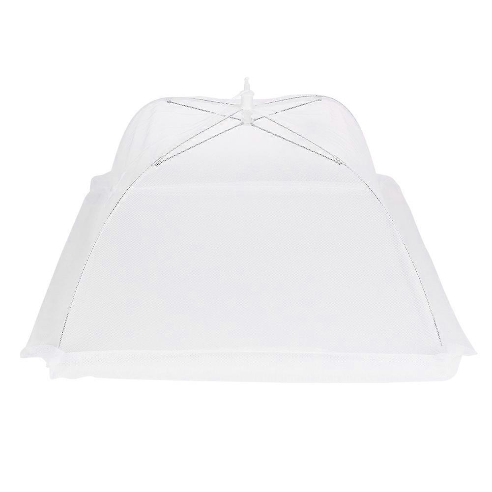 2pcs Removable Washable Square Foldable Insect Nets 16-Inch Mesh Edge White 43x43cm Durable Lightweight Easy to Use for Indoor and Outdoor Protectio