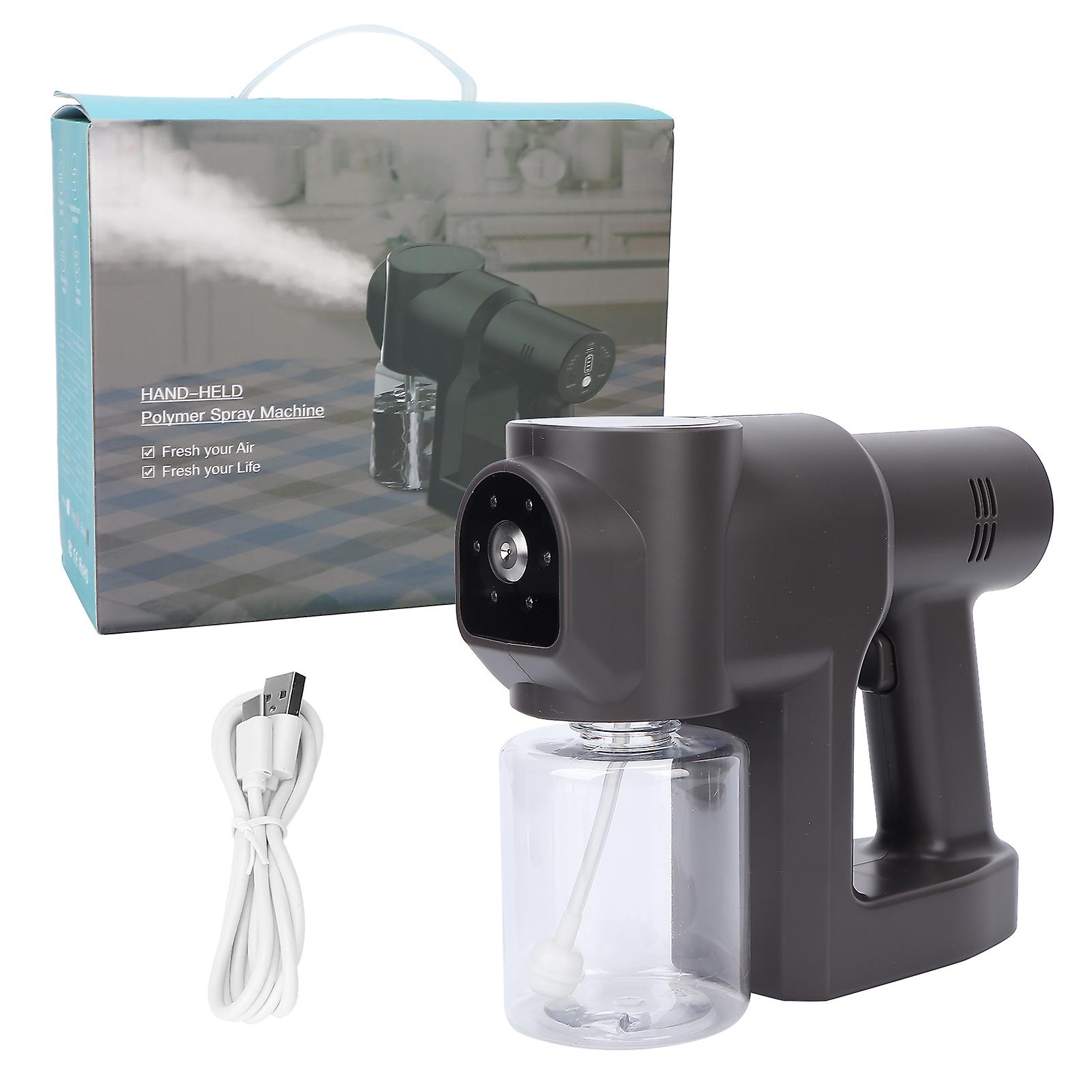 Rechargeable Handheld Blue Light Nano Atomizer Home Office Adjustable Electric Sprayer