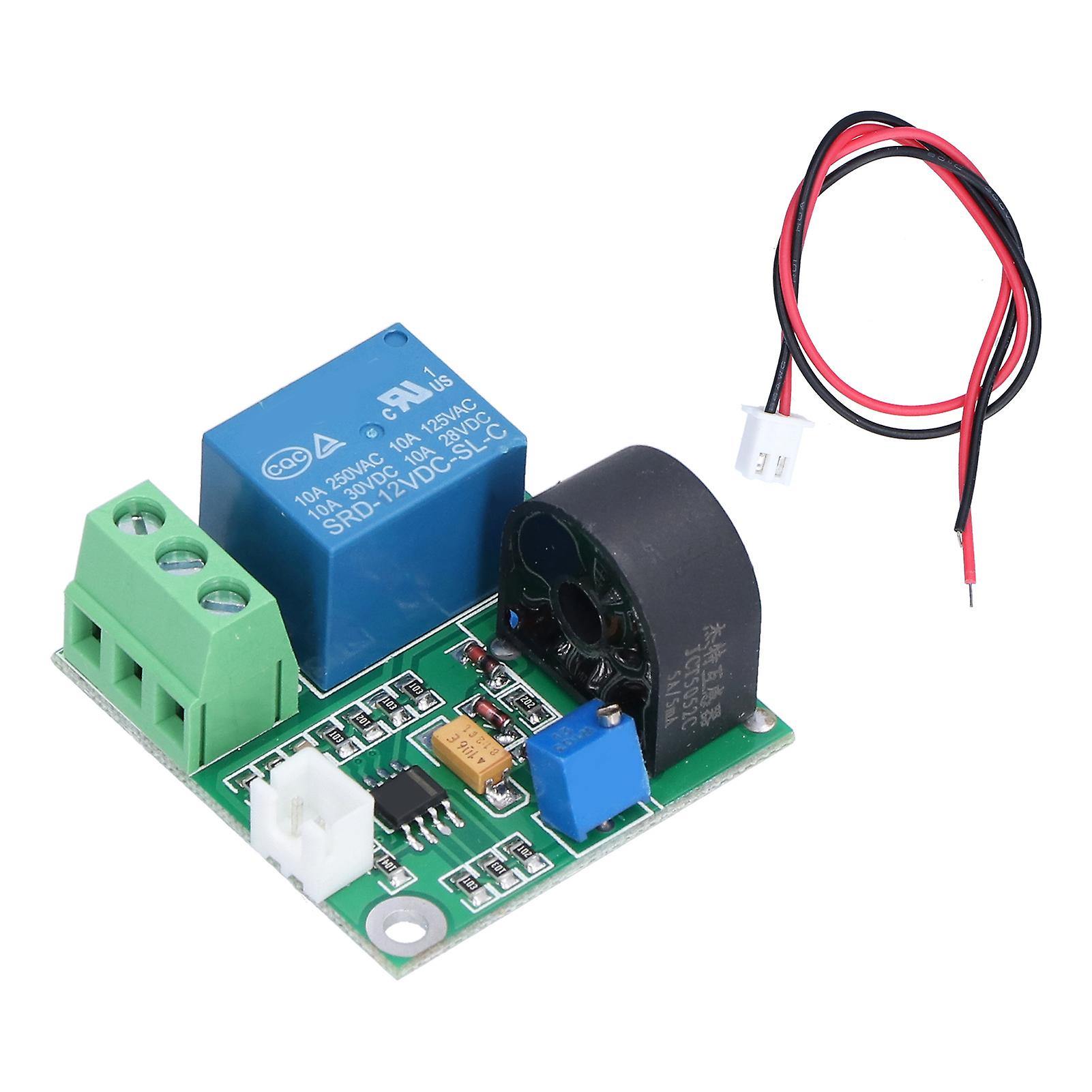 AC Current Detection Sensor Module Sturdy Durable Convenient Installation Switch Output Sensor Module12V