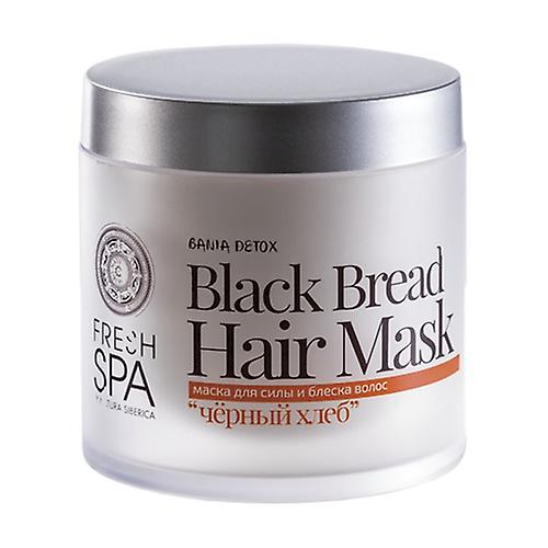 Black Bread Strength and Glitter Hair Mask 400 ml of cream