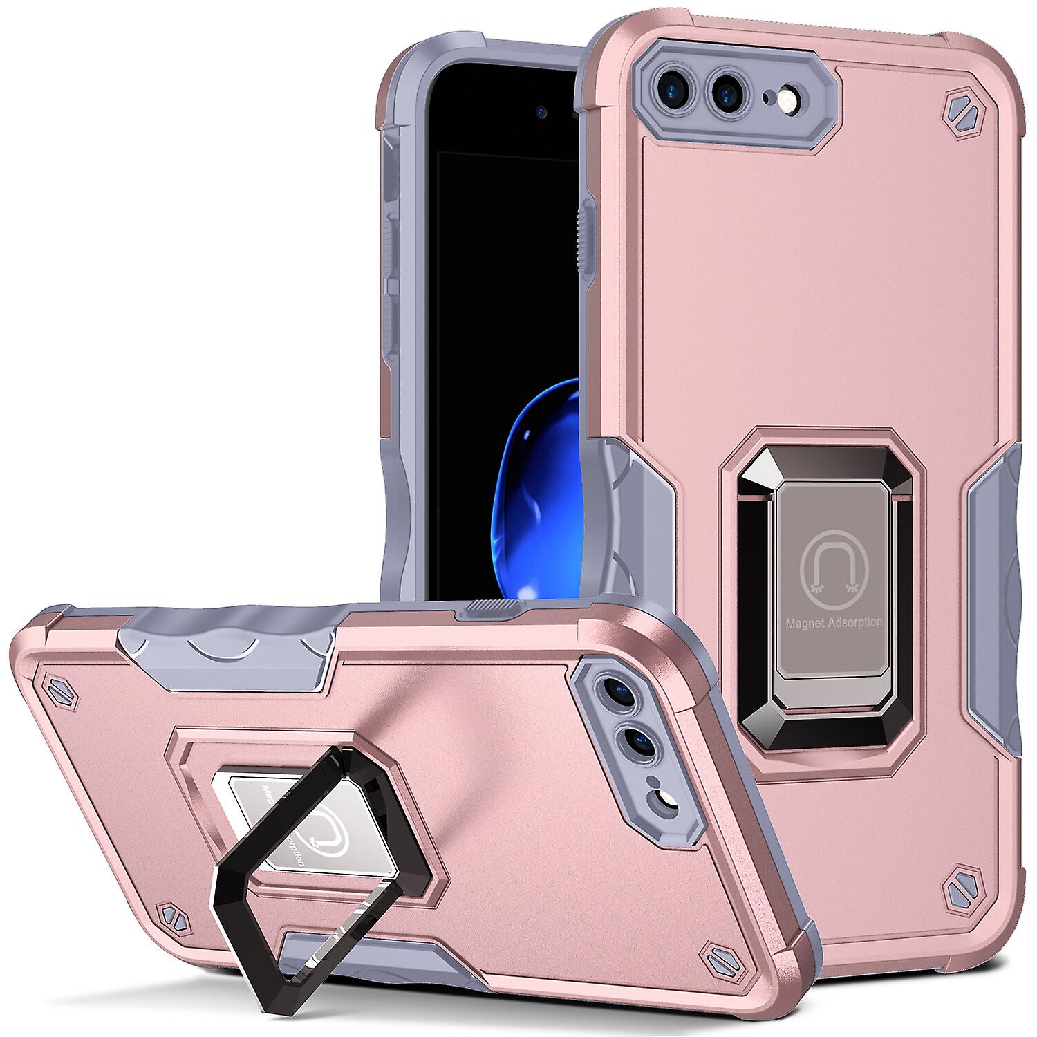 Case for iPhone7 Plus Shockproof Magnetic With Ring Holder