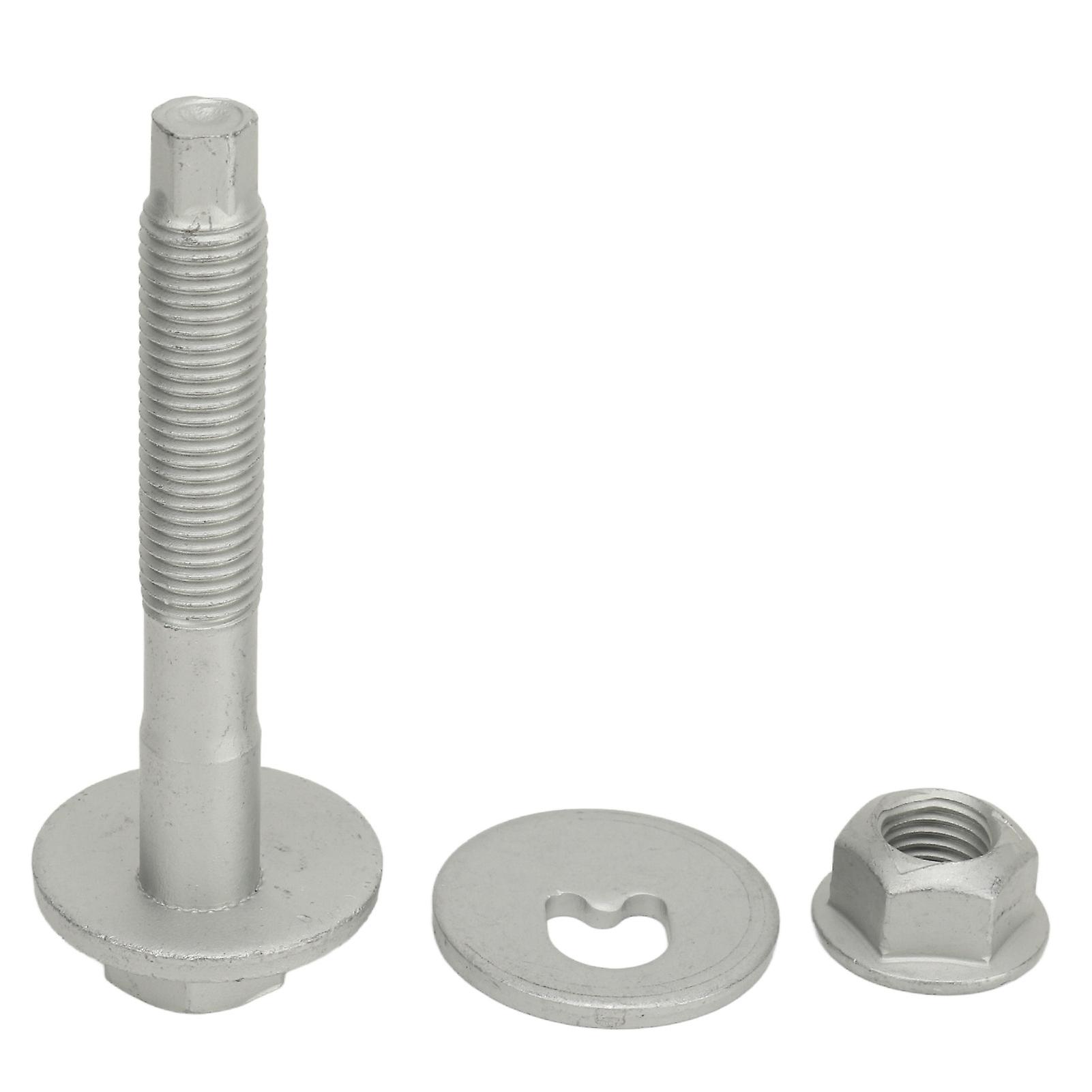 3pcs WHT000232 Eccentric Washer Nut Set, Stable and Reliable Eccentric Bolt Nut Kit for A1 A3 RS3 TT