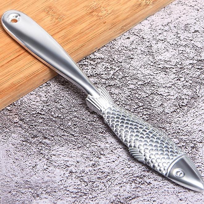 Fish Scaler Strong Aluminium Descaler Scale Remover Kitchen Gadget Tool