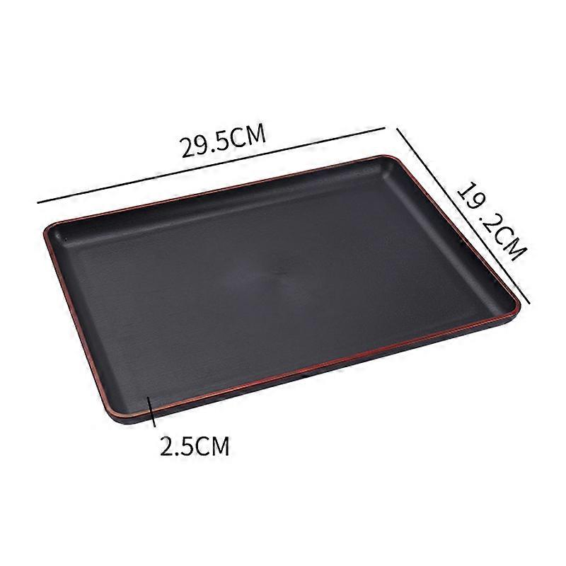 Rectangular Serving Trays, Multipurpose Fast Food Trays for Kitchen, Restaurant, and Hotel Use(30x20cm)