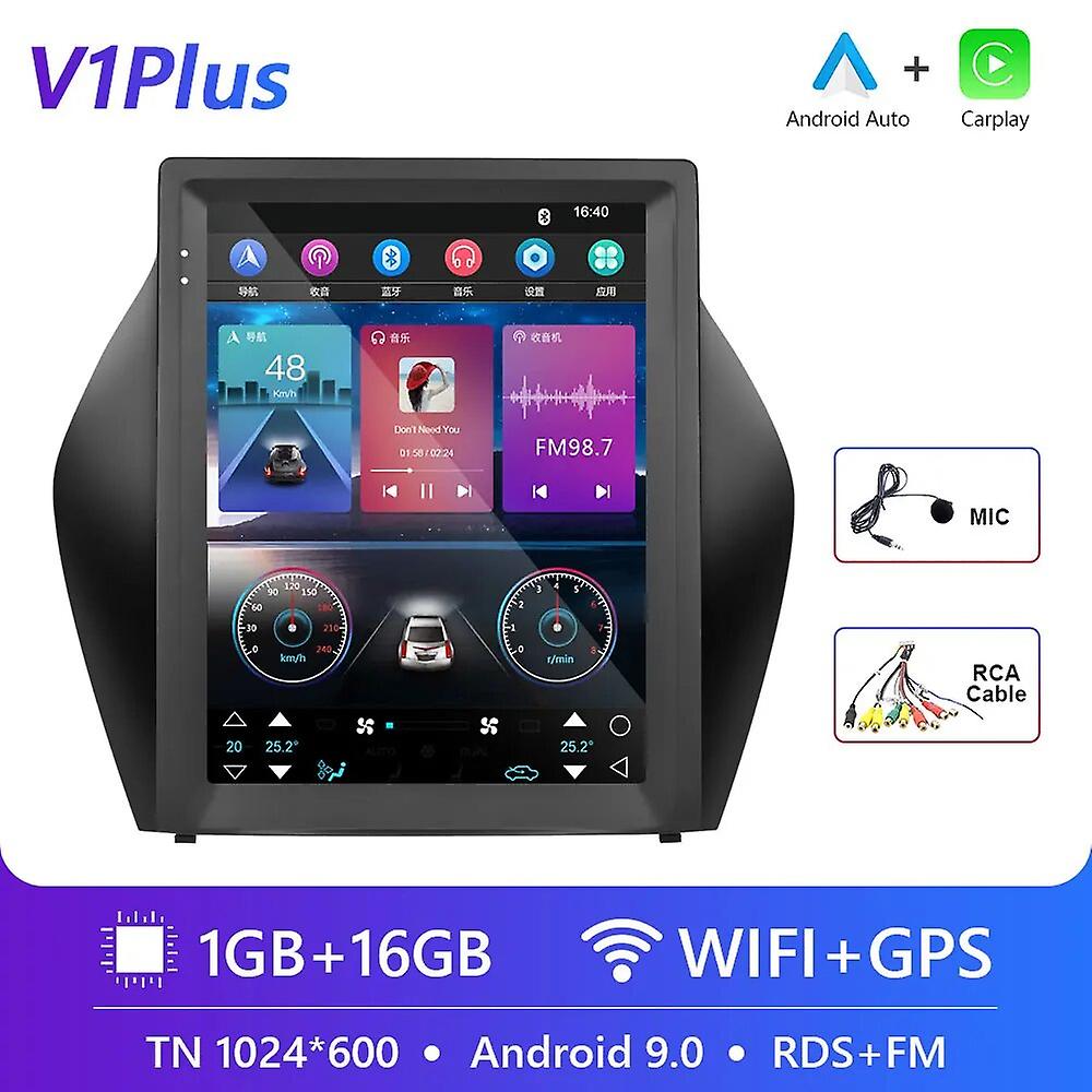 Android For Hyundai Ix35 2010-2015 9.7" Car Radio Multimedia 2 Din Navigation Carplay Stereo Head Unit Audio Speakers