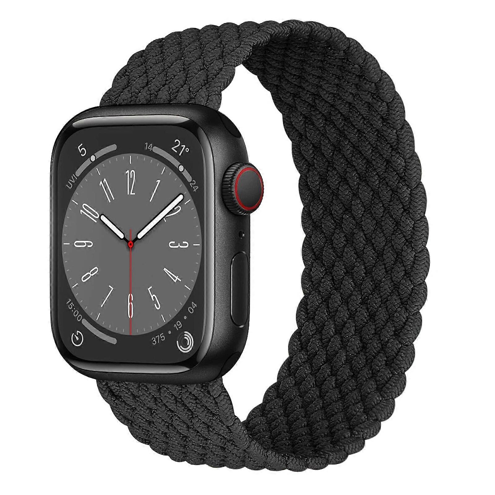 Strap Adjustable Band Braided Solo Loop For Apple Watch 9 8 7 6 5 SE Ultra 2