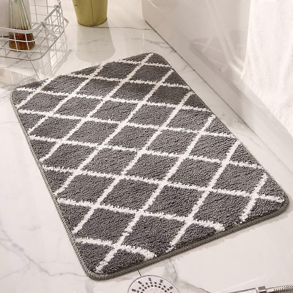 1pc Non-Slip Bath Mat, Absorbent Bathroom Mat(45x65cm)