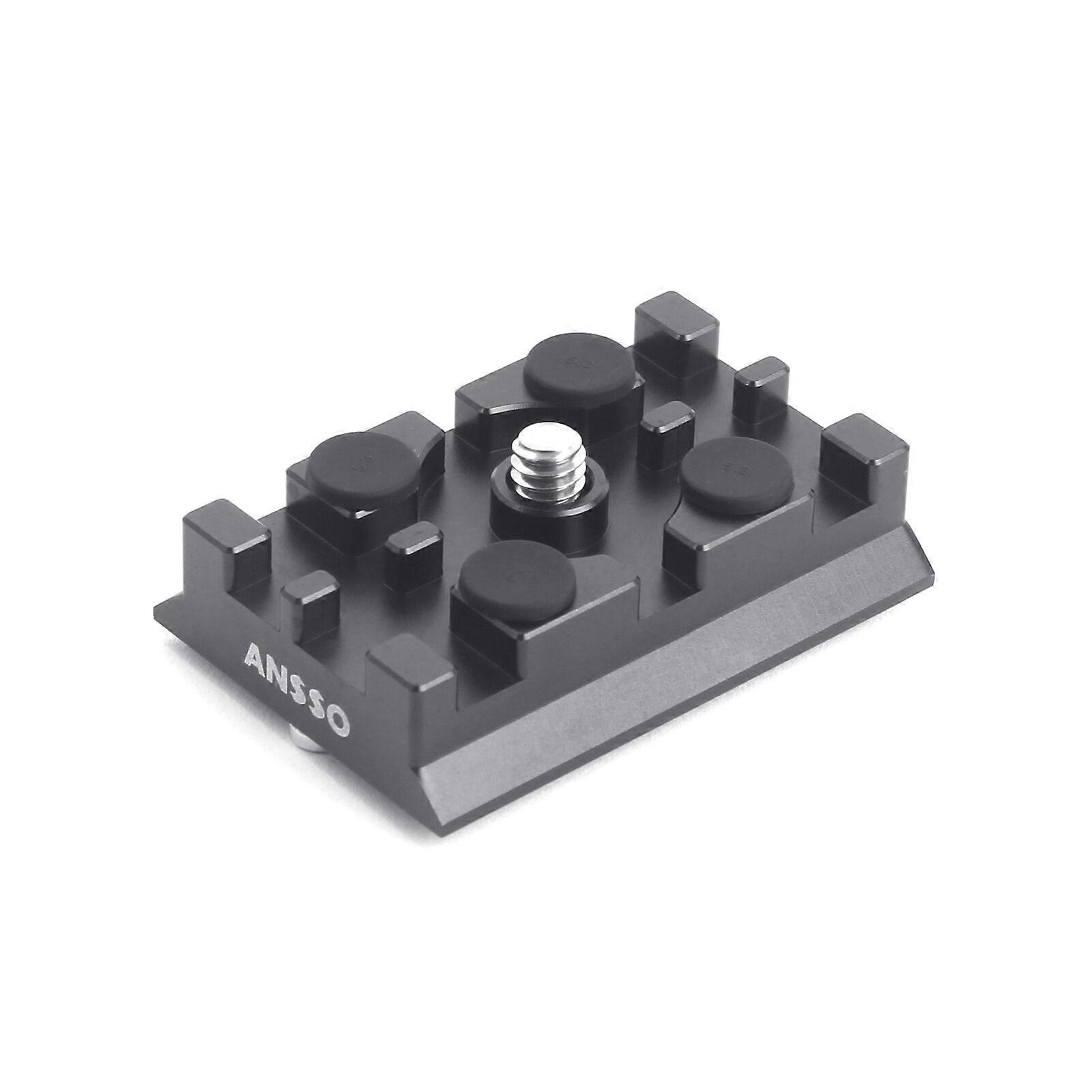 Mirrorless Camera Quick Release Plate With Hdmi Usb Cable Clamp Holder