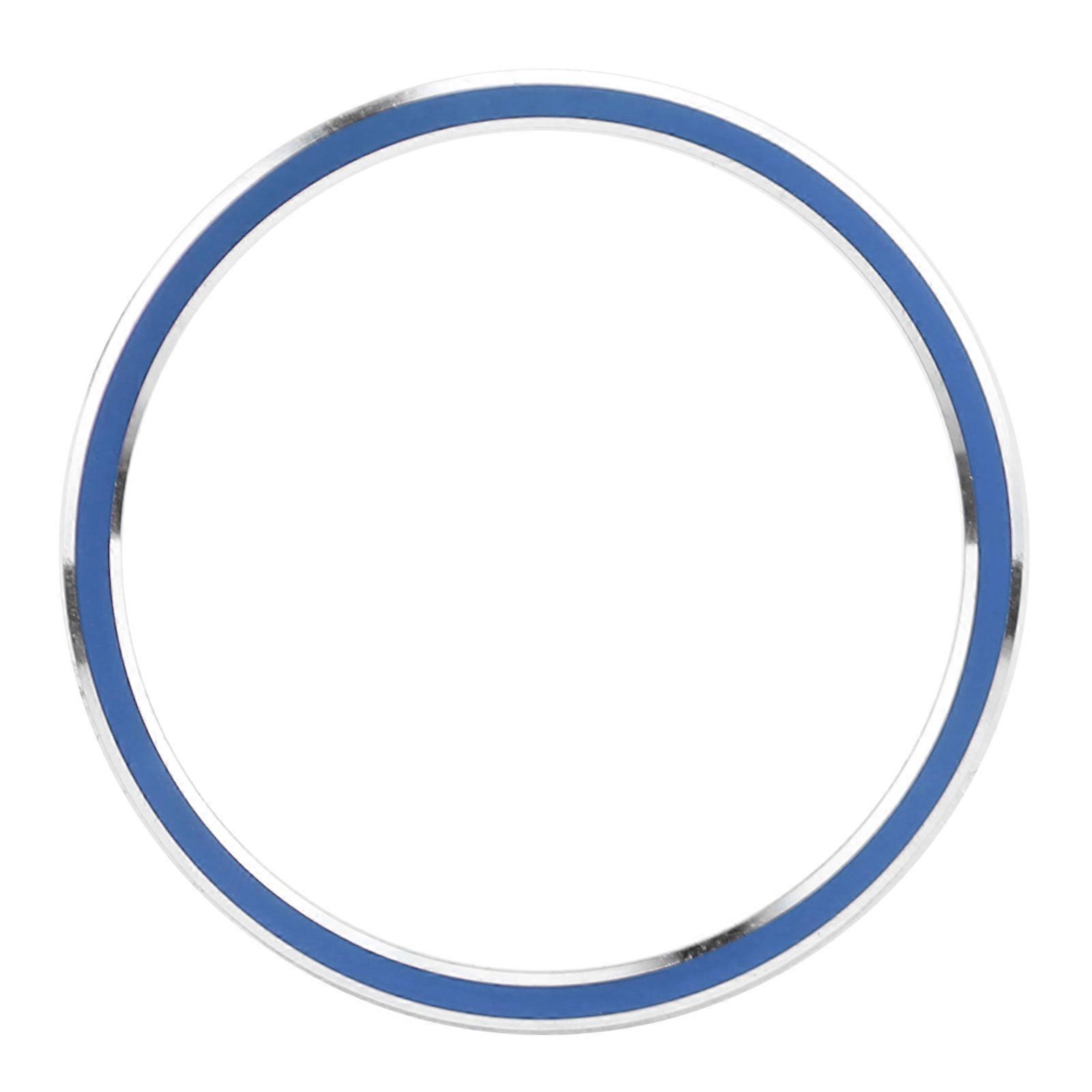 Ignition Inner Ring Trim Car Decoration Replacement for MercedesBenz A B C E Class CLA CLS GLC GLE(Blue )