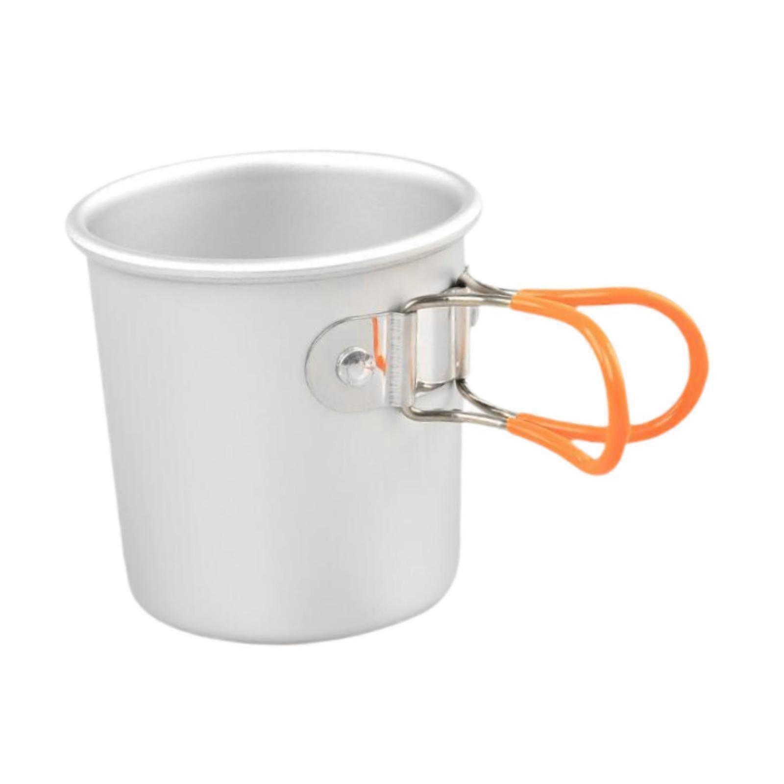 Campingmugg 150ml lättvikt med fällbara handtag för vandring utomhusresor
