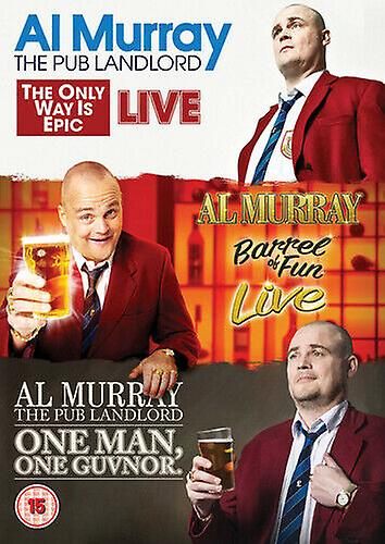 Al Murray Collection DVD (2014) Al Murray cert 15 3 discs - Region 2