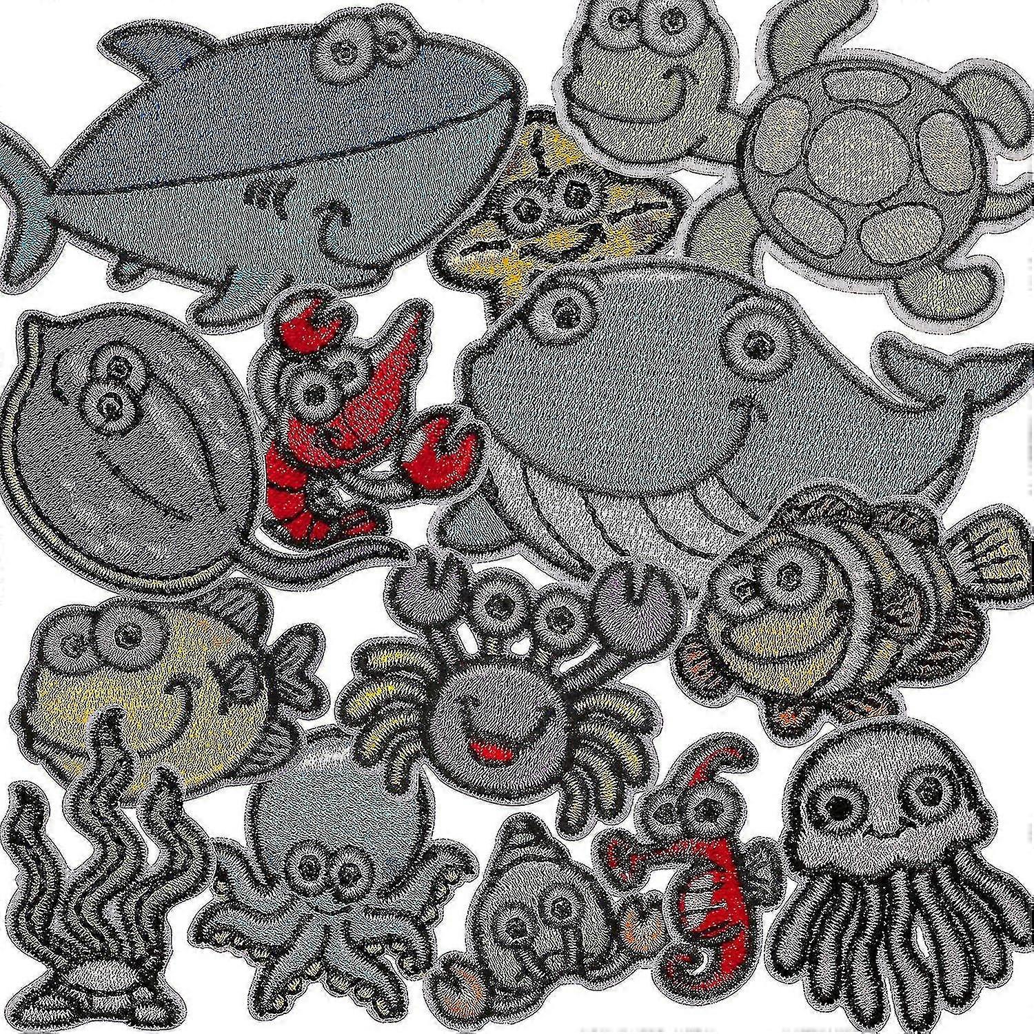 Iron-on Patches,20 Pcs Patches For Clothes Flowers Patches Appliqu Patches