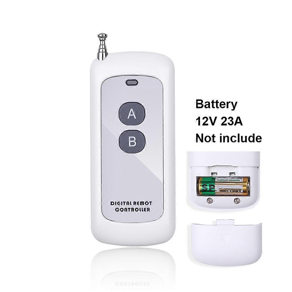 433MHZ DC 12V 24V 10A 4CH 4 Channel Relay Switch RF Wireless Remote Control System Receiver Transmitter 433mhz Fan/Motor