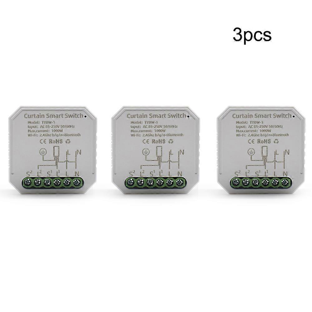 Tuya Smart Life DIY Voice Control Roller Shutter Blinds Motor WiFi Curtain Switch Module Work with Google Home Alexa