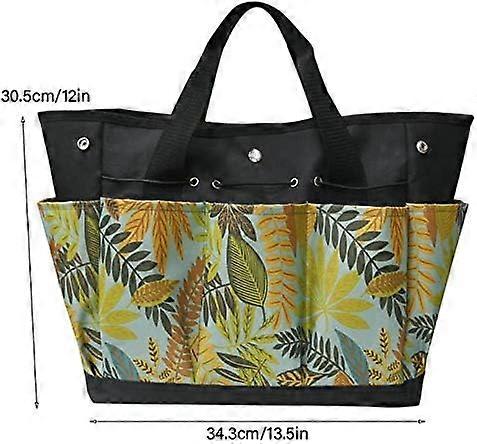 حقيبة أدوات حديقة أكسفورد من القماش الثقيلة مع مقبض وحزم