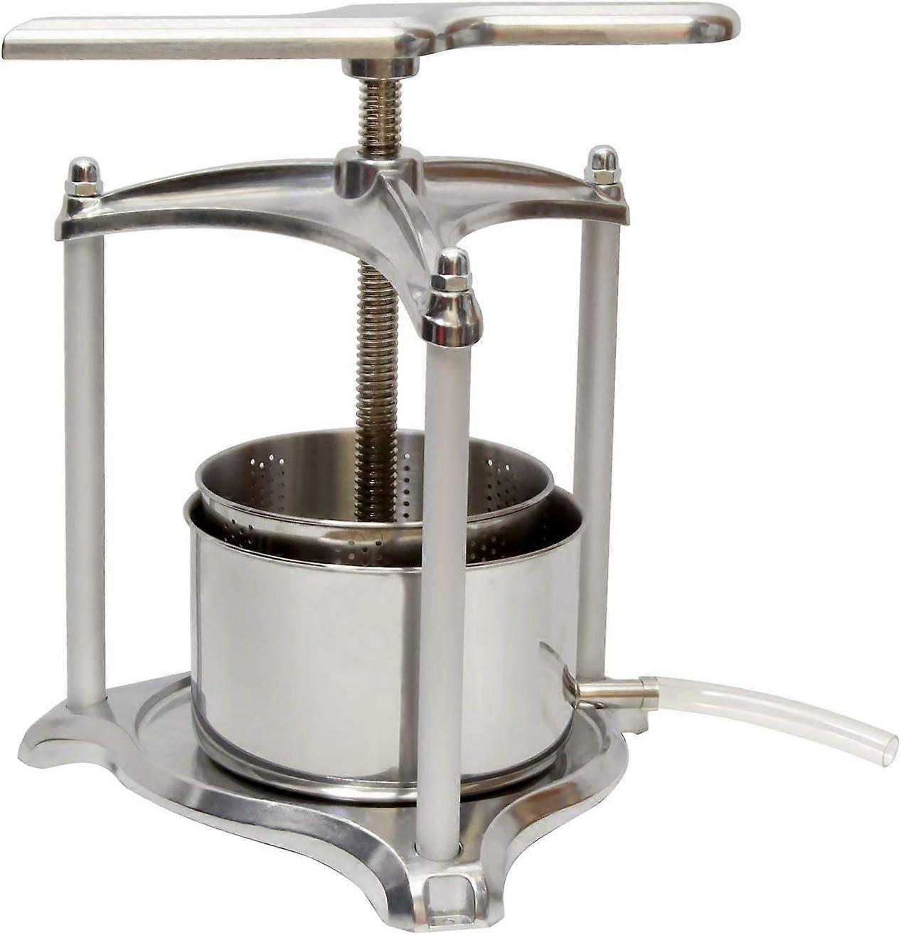 Fruit Press Grape Press for   Cider Making Vegetables Dehydration Cheese Press (  3L)