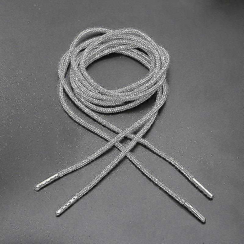 1ζεύγος Κορδόνια Παπουτσιών με Στρας Luxury Rainbow Diamond Shoe Laces 70/80/100/120/140cm-YuJia