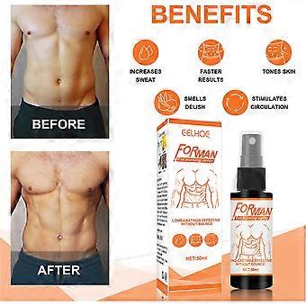 Creme de modelagem de modelagem de abdômen masculino