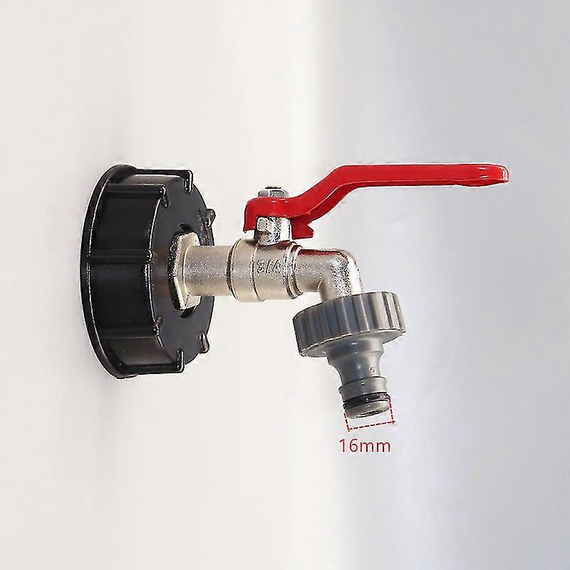 Wasserauffangbehälter Wasserhahn 1000L Ibc Adapter Ibc Tank Adapter S60x6 Tank Adapter