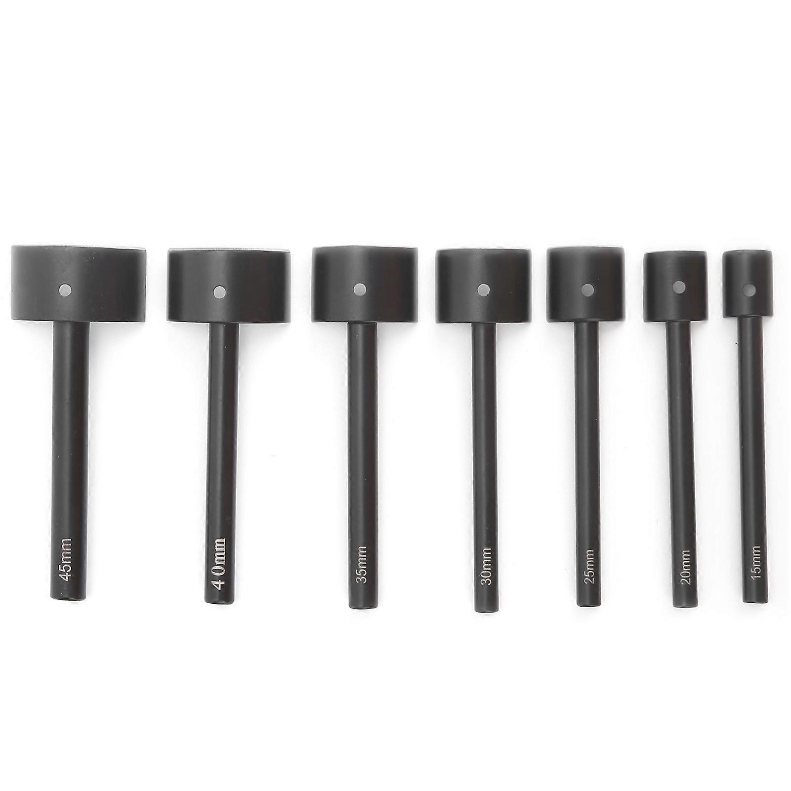 7Pcs HalfRound Punch Cutter for Crafting Strap Belt DIY Craft Handwork Project Leather Tools