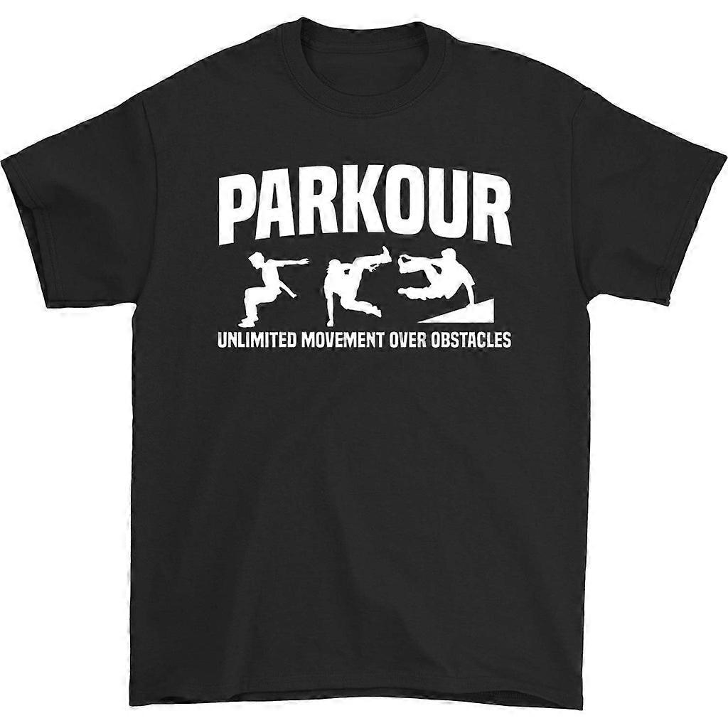 Tričko Parkour Unlimited Movement Over Obstacles