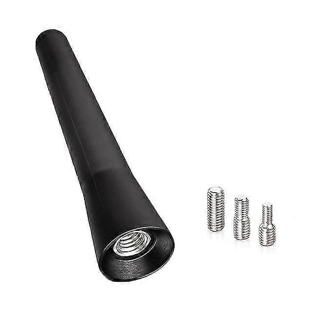 Autoantenne Mini Kurzes Autozubehör Starkes Radio Autodach Fixierer 6,5 cm Langes Auto Universal mit Schrauben-Yvan