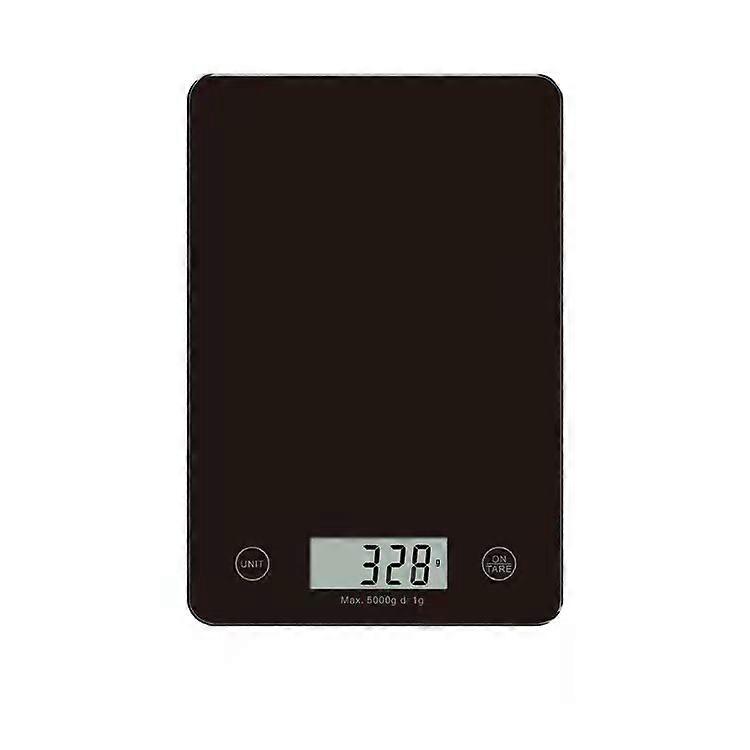 Báscula de cocina, 5kg - Negra