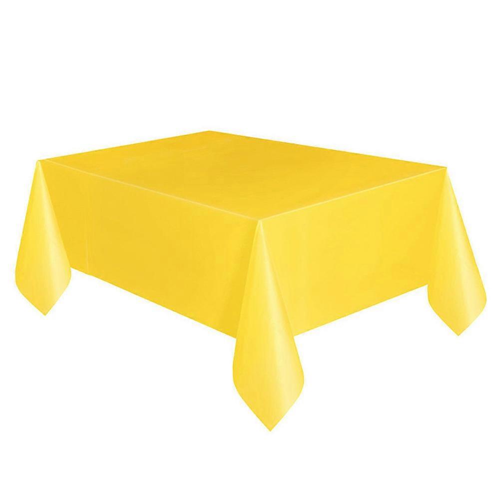 Disposable Tablecloth Plastic Banquet Party Rectangle Desk Table Cover 54 x 72inch