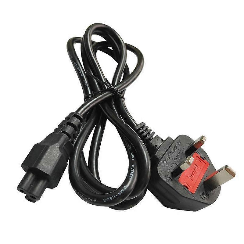 3-Prong Adapter Power Cable Universal Extension Cable for Computer Hosts