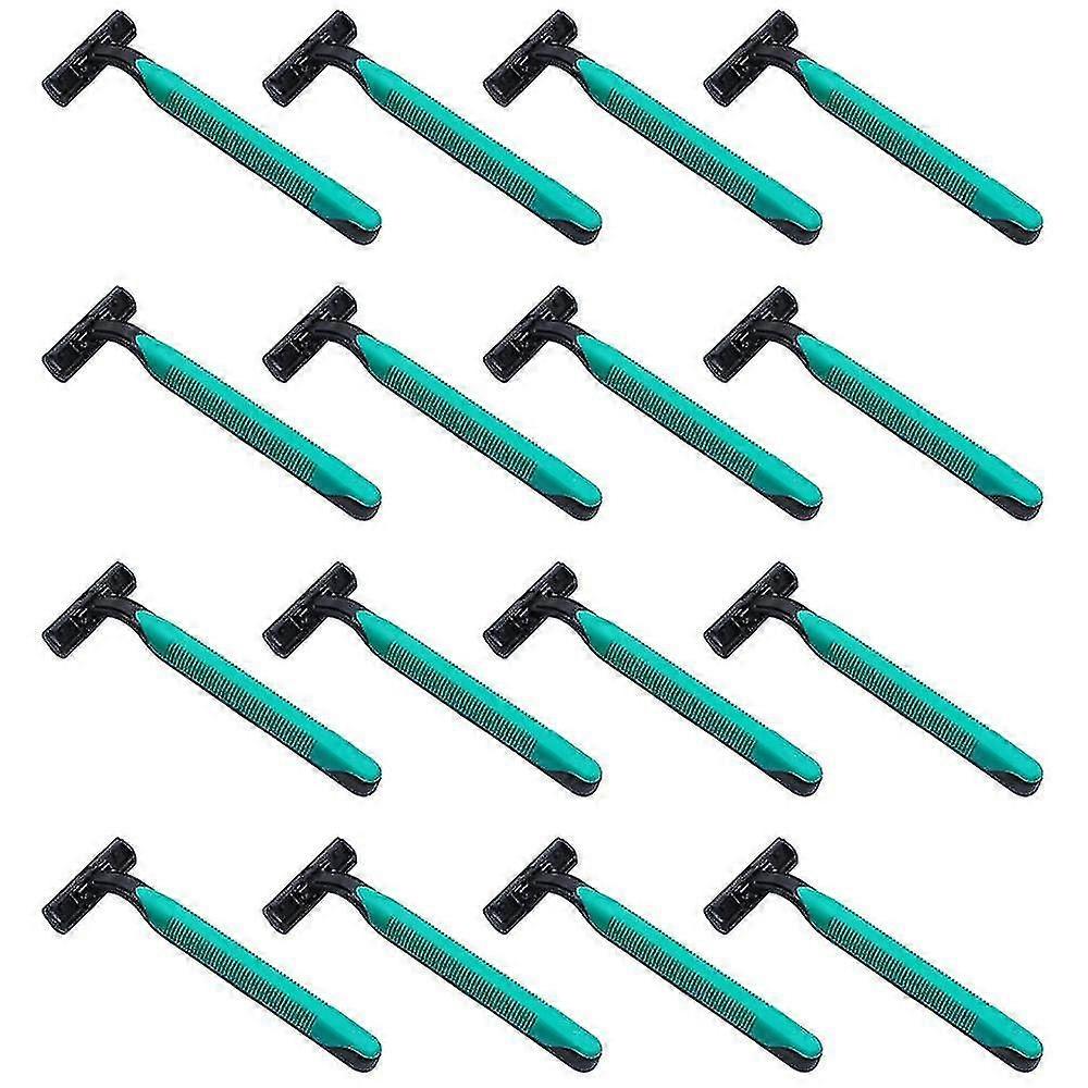 16pcs Disposable S In Bulk ,s Individually Wrapped Bulk,twin Blade S With Clear Safety Cap And Shaving Cream
