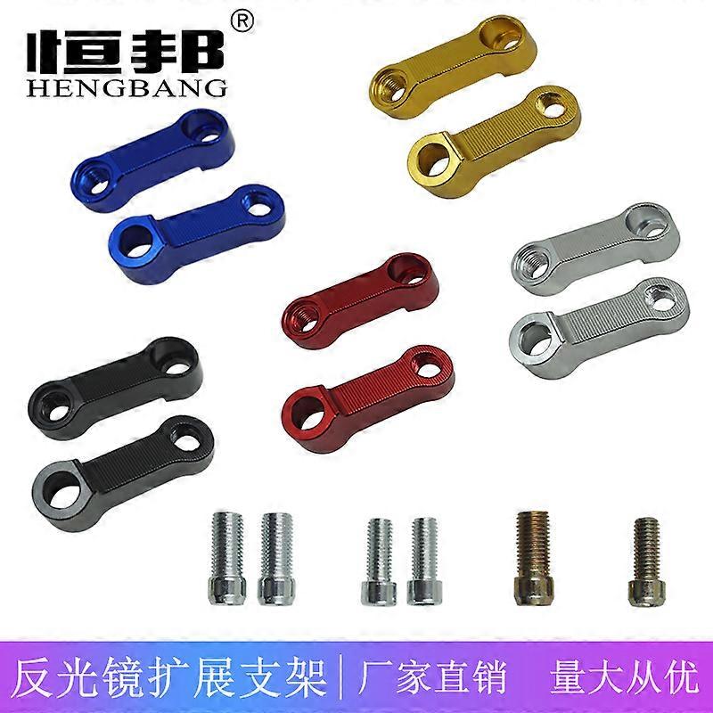 Motorcycle Modification Accessories Rearview Mirror Code Reflector Extension Bracket Aluminum Alloy Universal Bracket