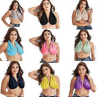 Towel Bra Bath Towel Hanging Neck Wrapped Bra Big Chest Hanging
