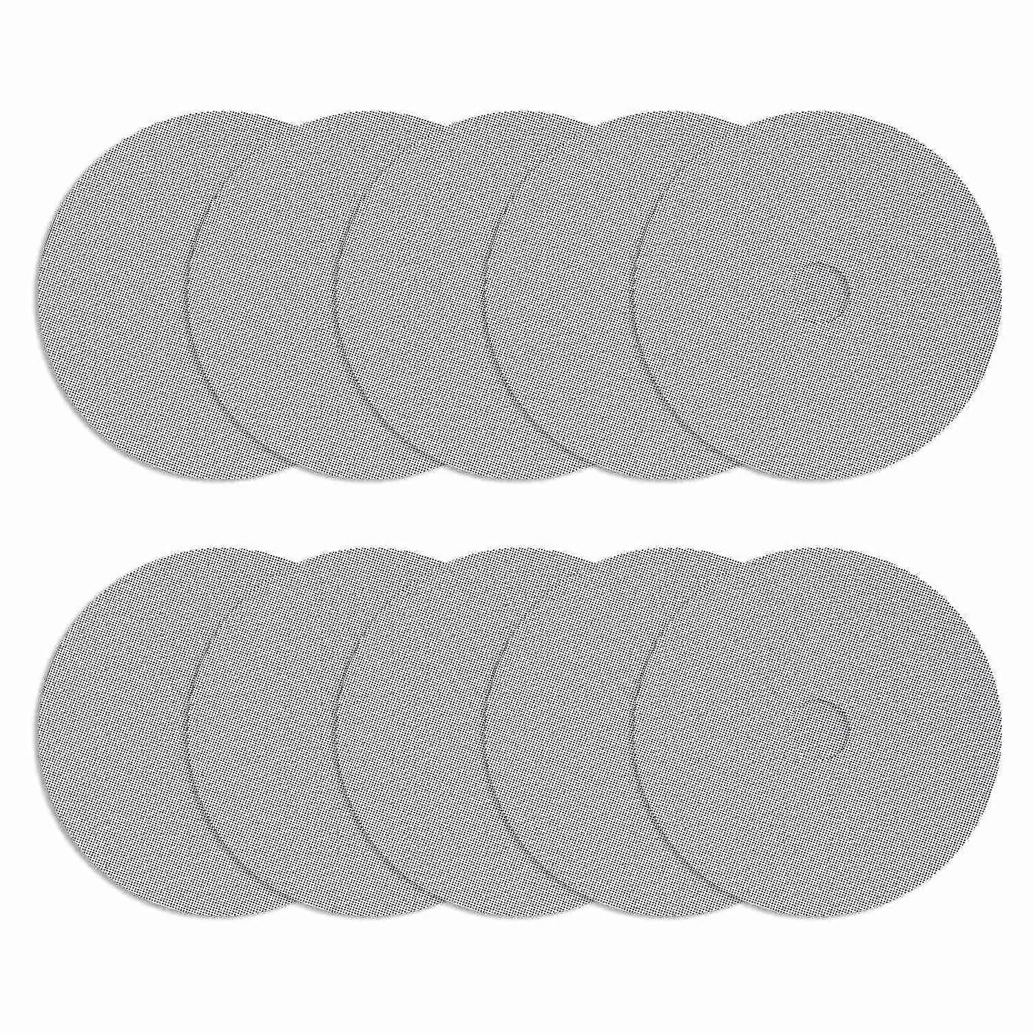 Round Silicone Dehydrator Sheet Non-Stick Food Dehydrator Pad Reusable Silicone Steamer Grid Baking