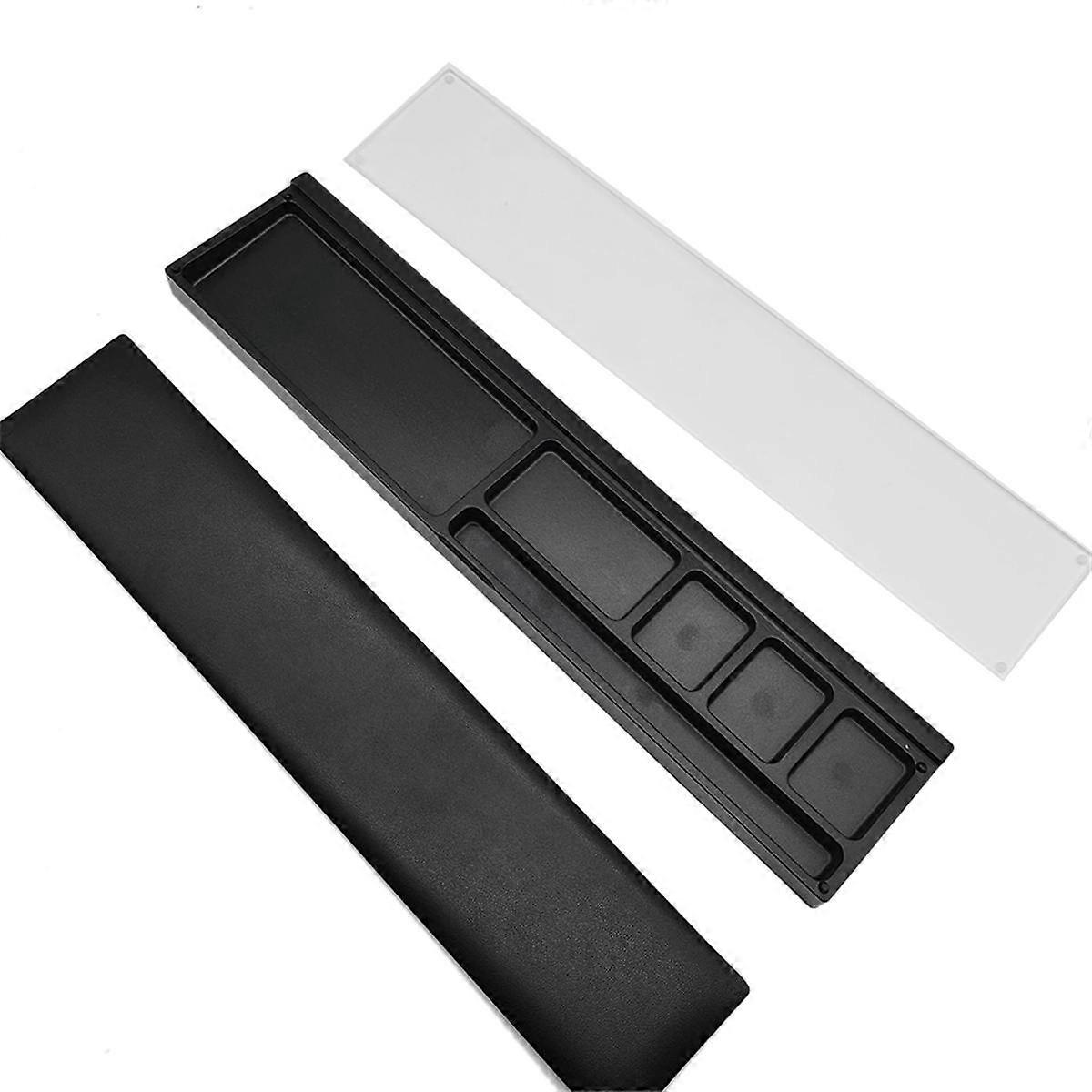 Keyboard Wrist Rest Pad Ergonomic Soft Desktop Storage Box Easy Typing Pain Relief for Students Gam