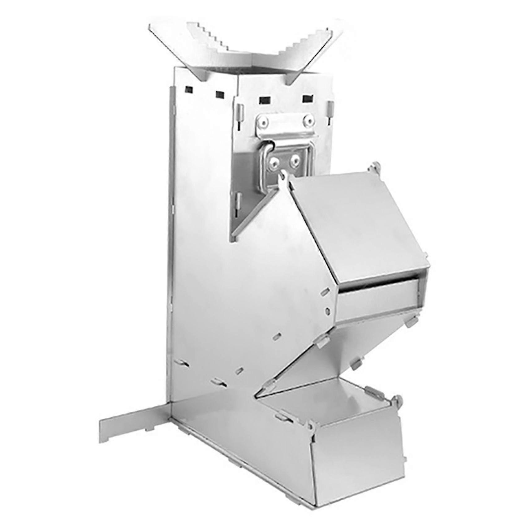 キャンプストーブ軽量折りたたみ式薪ストーブバックパッキング屋外ピクニックバーベキューキャンプヒキン用