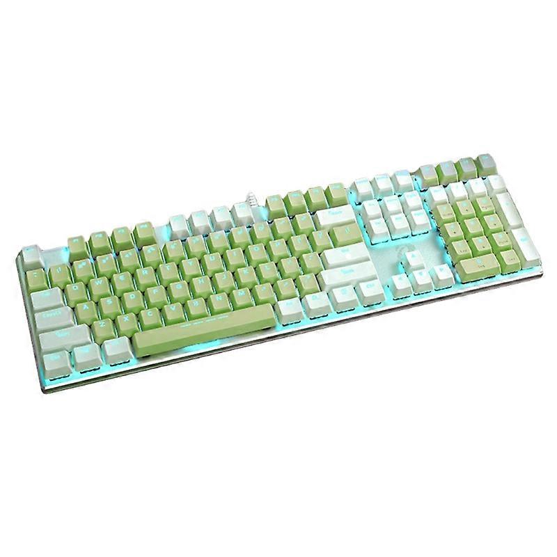 EK815 108Key RGB Gaming Mechanical Keyboard Wired LED Side Lamp Red Switch PUBG