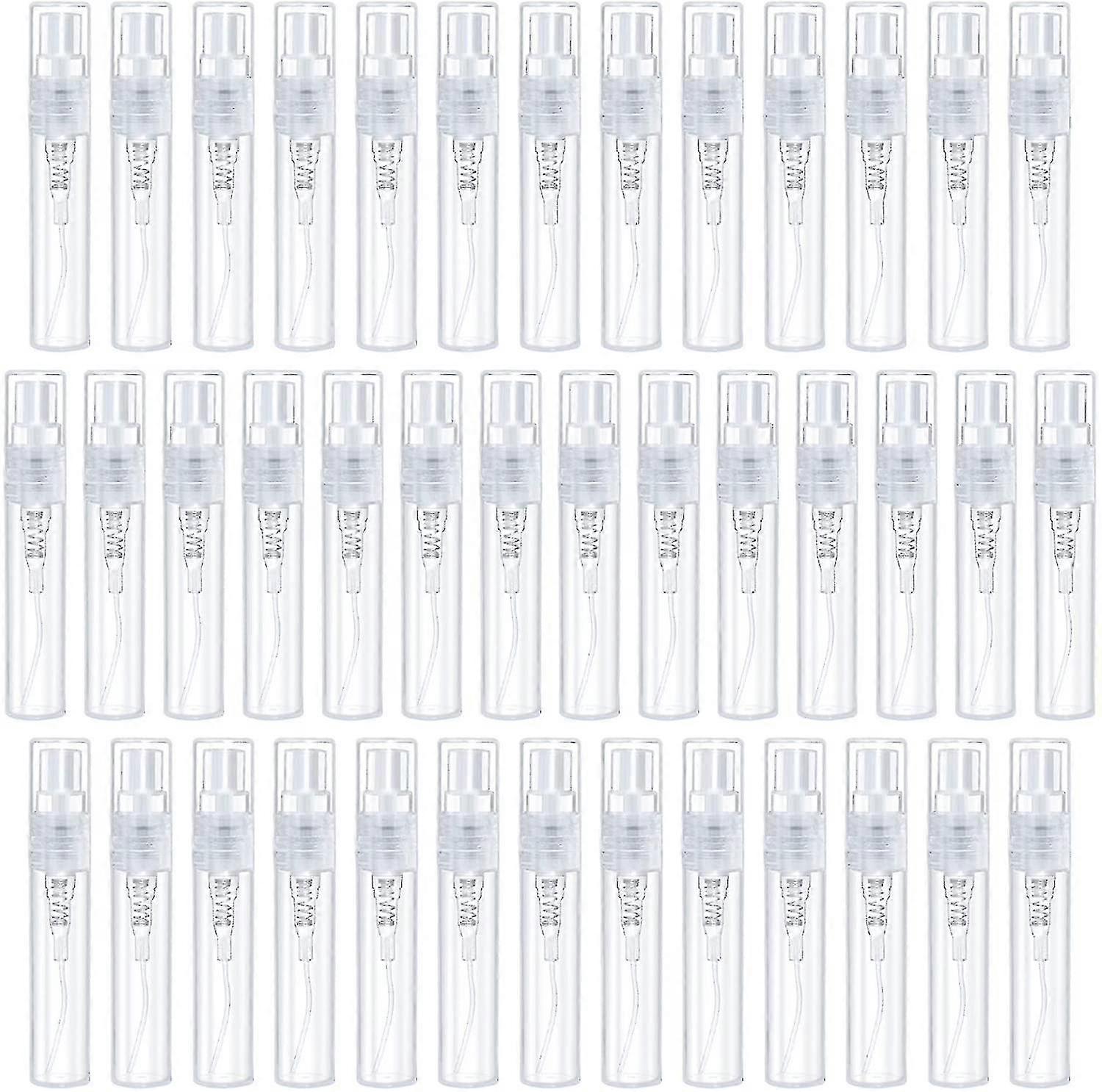 40 Pcs Mini Spray Bottle Empty Perfume Atomiser Clear Perfume Bottle 3ml