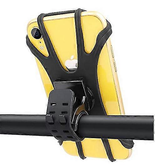 Universal Bike Phone Holder, 360 Rotatable Adjustable Detachable Bike Motorcycle Phone Mount Compatible For 4" To 6.7" Smartphones1pc